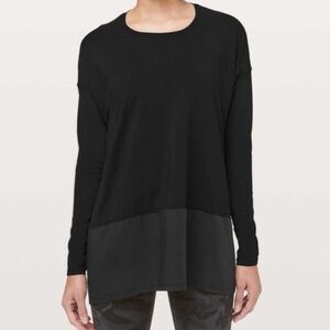 lululemon athletica Black Long Sleeve Top